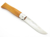 Vtg Opinel France No. 8 A Main Couronnee Lock Wood Handle Folding Pocket Knife