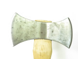 Vintage Genuine Norlund Double Bit Hatchet Cruiser Felling Trailbazer Axe