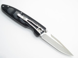 Mcusta Seki Japan Basic Black Wood VG-10 Linerlock Folding Pocket Knife