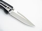 Mcusta Seki Japan Basic Black Wood VG-10 Linerlock Folding Pocket Knife