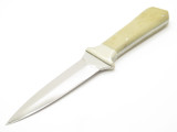 Vtg Khyber Ka-bar 2751 Seki Japan Aged Micarta Dagger Fixed Blade Knife & Sheath