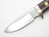 Vtg Khyber Kabar 2650 Etch Seki Japan Micarta AUS-6A Fixed Blade Hunting Knife
