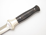 Vtg Parker American Blade Seki Japan Fukuta AUS6 Buffalo Fixed Dagger Boot Knife