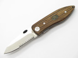 Nafc D'holder Folding Linerlock Pocket Knife North American Fishing Club