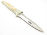 Vtg Parker American Blade Seki Japan Fukuta AUS-6A Bone Fixed Dagger Boot Knife