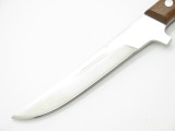 Vtg NOS Hattori Seki Japan Custom 10" Fixed Blade Hunting Knife Black Sheath