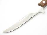 Vtg NOS Hattori Seki Japan Custom 10" Fixed Blade Hunting Knife Brown Sheath
