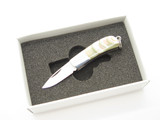 Inagaki Seki Japan Miniature Keychain Mini Jewelry Paua Shell Folding Neck Knife