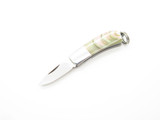 Inagaki Seki Japan Miniature Keychain Mini Jewelry Paua Shell Folding Neck Knife