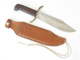 Vtg 1960s Western Bowie USA W49 Fixed Blade Survival Knife 2nd Variation Vietnam