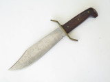 Vtg 1960s Western Bowie USA W49 Fixed Blade Survival Knife 2nd Variation Vietnam
