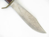 Vtg 1960s Western Bowie USA W49 Fixed Blade Survival Knife 2nd Variation Vietnam