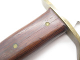 Vtg 1960s Western Bowie USA W49 Fixed Blade Survival Knife 2nd Variation Vietnam