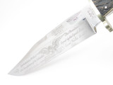Vtg IXL Geo Wostenholm & Son California Knife Stag Fixed Blade Bowie & Sheath