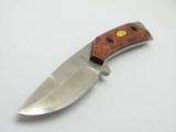 IC.Cut IC-101 Hiro Seki Japan VG-10 San Mai Damascus Fixed Blade Hunting Knife