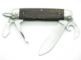 Vtg Ulster USA 1941-1943 Folding Camp Tool Boy Scout Pocket Knife Bottle Opener
