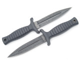 Closeout Lot Of 2 *no Sheath* Rough Rider RR1490 Fixed Blade Dagger Knife