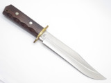 Vtg C Jul Herbertz German Rostfrei "Original Bowie" Fixed Blade Hunting Knife