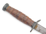 Vtg Seki Japan Parker USM3 WWII Marines Fixed Blade Fighting Knife M8A1 Scabbard
