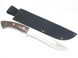AG Russell 2003 Seki Japan AUS-8 Micarta Fixed Machete Bowie Camp Hunting Knife