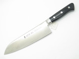 Vtg G. Sakai Santoku Seki Japan Custom 7" ATS-34 Kitchen Cutlery Chef Knife