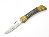 Vtg 1988 Case XX P197 Shark Tooth Wood Folding Hunter Lockback Knife & Box