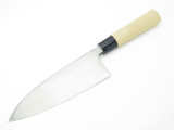 Vintage Jyubei Seki Japan 180mm Heavy Deba Sushi Chef Fish Kitchen Cutlery Knife