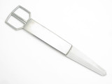 Vintage Seki Japan Stainless Gentelman Desk Letter Opener & Scissor Knife