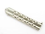 Vintage 1980s HR Seki Japan Custom Handmade 3.5" Folding Balisong Butterfly Knife