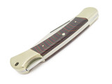 Vtg Parker Seizo Imai Seki Japan 5" Folding Hunter Lockback Pocket Knife