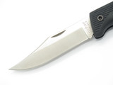 Vtg Kershaw USA Black Horse 1060A Large Folding Hunter Knife 1060 & Steel