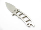 Attleboro USA Dau Tranh CPM20CV Stonewash Fixed Hunting Survival Neck Knife