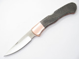 Copper S35VN Buck 532 Bucklock Folding Knife Custom Limited BCCI 0532CFSBCCI
