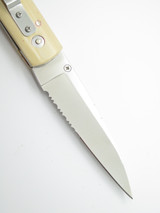 Vtg Junglee Babylon Seki Japan Ser. AUS-8 Folding Linerlock Pocket Knife *blem*