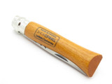 Vtg Opinel France No. 7 A Main Couronnee Wood Handle Folding Pocket Knife