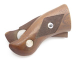 Vintage Ruger Original Checkered Walnut Wood Pistol Handle Grip Part