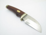 IC.CUT IC-602G Hiro Seki Japan VG-10 Damascus Fixed Hunting Knife Wharncliffe