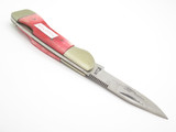 Vtg 1988 Frost Cutlery Seki Japan Red Bone Lockback Folding Pocket Knife
