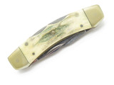 Vtg Swanner Ohio Parker Maverick Seki Japan Stag Longhorn Folding Pocket Knife