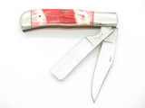 Vtg Frost Cutlery Seki Japan Jim Bowie Mini Trapper Razor Folding Pocket Knife