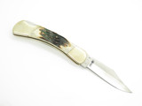 Vtg 1978-82 Parker Brothers Eagle K249 Imai Seki Japan Stag Folding Hunter Knife