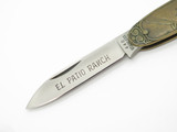 Vtg Parker El Patio Ranch Seki Japan T Horse Scene Keychain Folding Pocket Knife