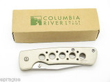NOS Columbia River CRKT 6603 Blitz Large Linerlock Folding Pocket Knife