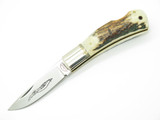 Vtg 78-82 Parker Brothers Eagle K126-D Imai Seki Japan Stag Folding Pocket Knife
