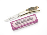 Vtg 1978-82 Parker Brothers Eagle K126 Imai Seki Japan Stag Folding Pocket Knife