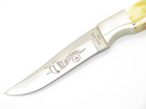 Vintage 1993 Bear Cutlery USA NKCA Club Stag Fixed Blade Hunting Knife