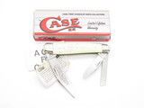 Vtg 1976 Case XX NKCA 3380 White Delrin Folding Whittler Pocket Knife