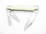 Vtg 1976 Case XX NKCA 3380 White Delrin Folding Whittler Pocket Knife