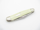 Vtg 1976 Case XX NKCA 3380 White Delrin Folding Whittler Pocket Knife