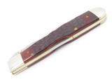 2005 Case XX NKCA 6111 Cheetah Red Bone Folding Hunter Lockback Pocket Knife